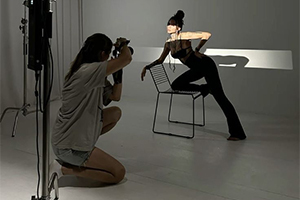 A professional rider on a horse